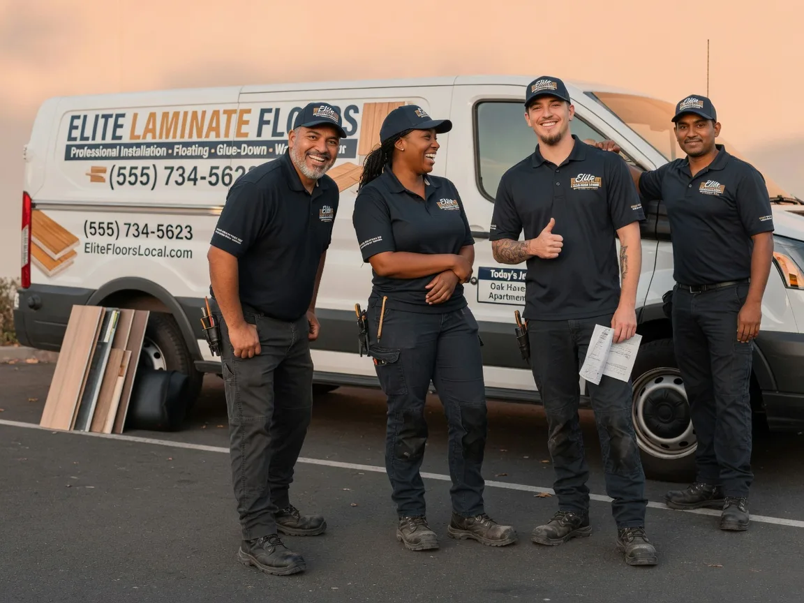 Laminate flooring installation company in Long Pond, PA